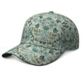 thumbnail image 1 of Roaring Tiger Design Dad Hat - Artistic Jungle Pattern Sun Protection Cap for Men & Women, 1 of 7