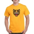 thumbnail image 1 of Roaring Tiger Printing T-Shirt Men -Image by Shutterstock, Male 4X-Large, 1 of 4