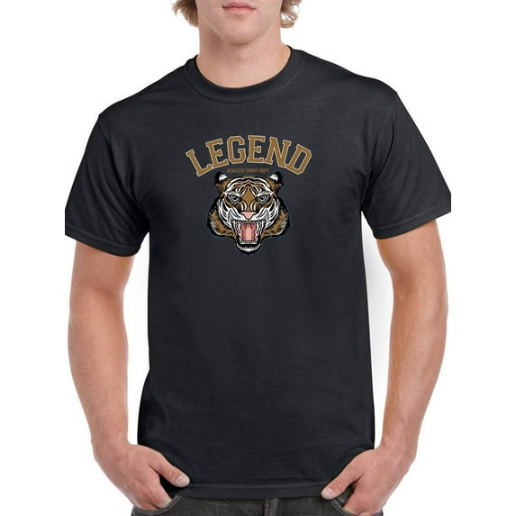 Roaring Tiger Vintage Design T-Shirt Men -Image by Shutterstock, Male Medium