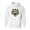 thumbnail image 1 of Roaring Tiger,mammal Hoodie Women -Image by Shutterstock, Female Large, 1 of 4