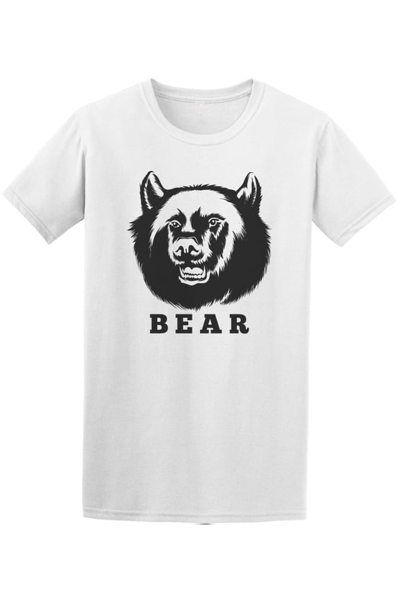 Roaring Wild Angry Bear Tee Men's -Image by Shutterstock