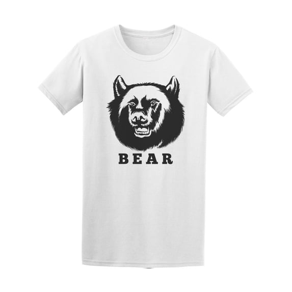 Roaring Wild Angry Bear Tee Men's -Image by Shutterstock
