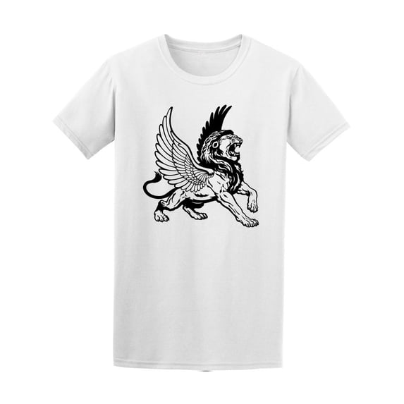 Roaring Winged Lion Tee Men's -Image by Shutterstock