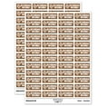 thumbnail image 1 of Roaring Work Tiger Teacher Student School Sticker Set - Brown - Matte Finish - 1.25" Mini, 1 of 7