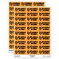 thumbnail image 1 of Roaring Work Tiger Teacher Student School Sticker Set - Orange - Gloss Finish - 1.75" Medium, 1 of 7