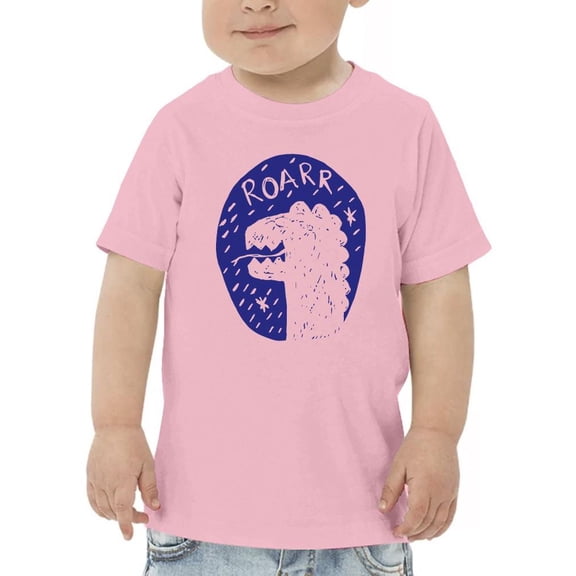 Roarr Funny Monster Doodle T-Shirt Toddler -Image by Shutterstock, 2 Toddler