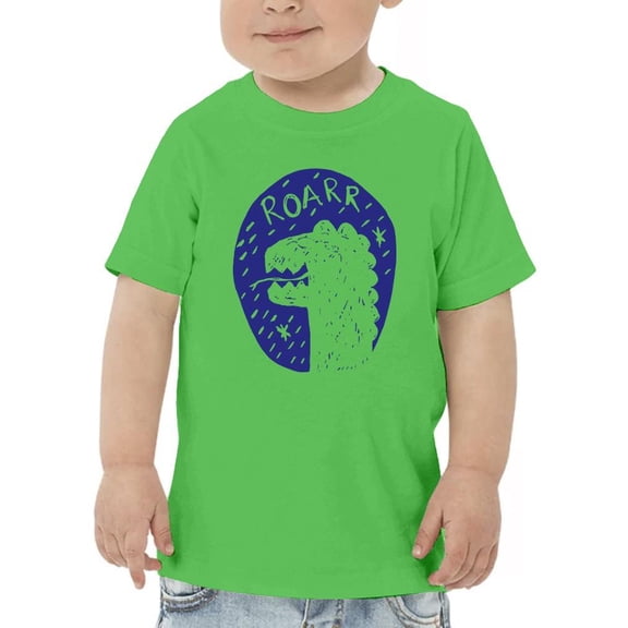 Roarr Funny Monster Doodle T-Shirt Toddler -Image by Shutterstock, 3 Toddler