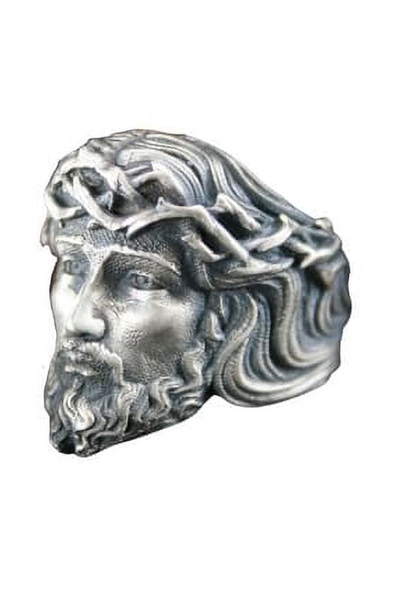 Divine Serenity: 925 Sterling Silver Ring with Hz. jesus | 14