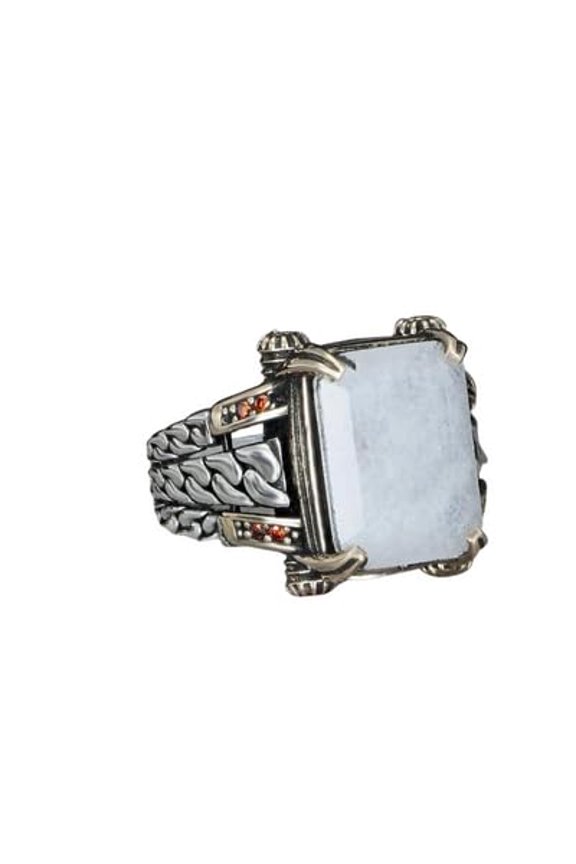 Handmade Natural Paraiba Ring-Unique Gemstone Ring-Gemstone Ring-Delicate White Paraiba Ring-925k Silver Ring | 11