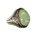 thumbnail image 1 of Roarsilver Jade Stone Ring for Men and Women-Gemstone Ring-Best Friend Gift-Unique Stone Ring | 8, 1 of 4