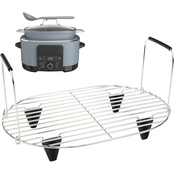 Roast and Steamer Rack Compatible with Ninja Foodi Possible Cooker Pro ...