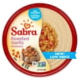 thumbnail image 1 of Sabra Roasted Garlic Fresh Hummus Dip, Non-GMO, Gluten Free, Vegan Hummus Spread, 8oz Tub, 1 of 6