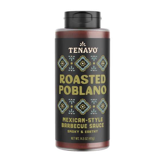 Tenayo Roasted Poblano Mexican-Style Barbecue Sauce, 14.5 oz