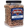 thumbnail image 1 of Roasted Salted Almonds by Its Delish  2.5 lbs Jumbo Reusable Container Jar  Kosher Snacking Almond Nuts with Sea Salt, 1 of 5