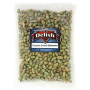 Roasted & Salted Edamame by Its Delish, 2 Lbs Bulk Bag  Crunchy Roasted Edamame Beans Snacks  Soy Nuts Healthy Snack Light Salt  Vegan, Kosher