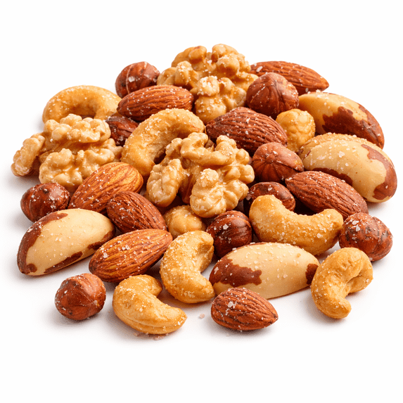 Roasted Salted Mixed Nuts - 1 lb