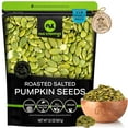 thumbnail image 1 of Nut Cravings Roasted & Salted Pumpkin Seeds, Pepitas, No Shell (32oz - 2 lbs), 1 of 8