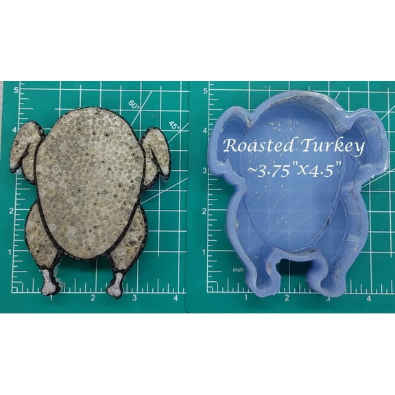 Roasted Turkey Silicone Freshie Mold