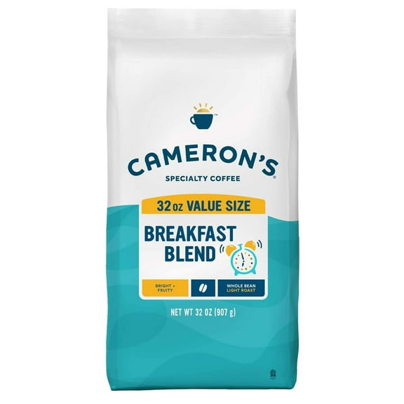 Roasted Whole Bean Coffee, Flavored, Toasted Southern Pecan, 32 Ounce