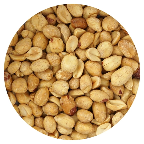 Roasted and Unsalted Peanuts, 2 Pound Bag (32 Ounce Bulk Bag)