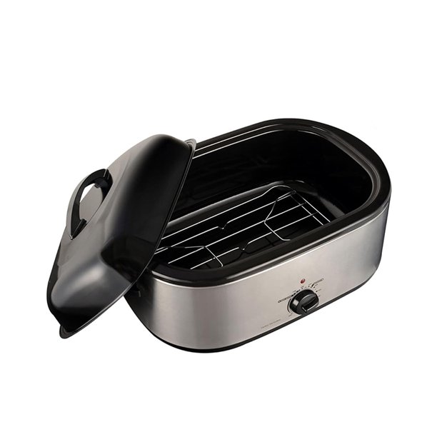 Roaster Oven, 18 Quart Electric Roaster Oven with SelfBasting Lid and