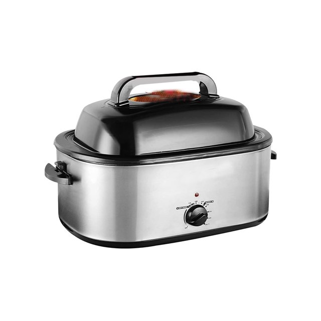 Roaster Oven, 26 Quart Electric Roaster Oven with Viewing Lid and Rack