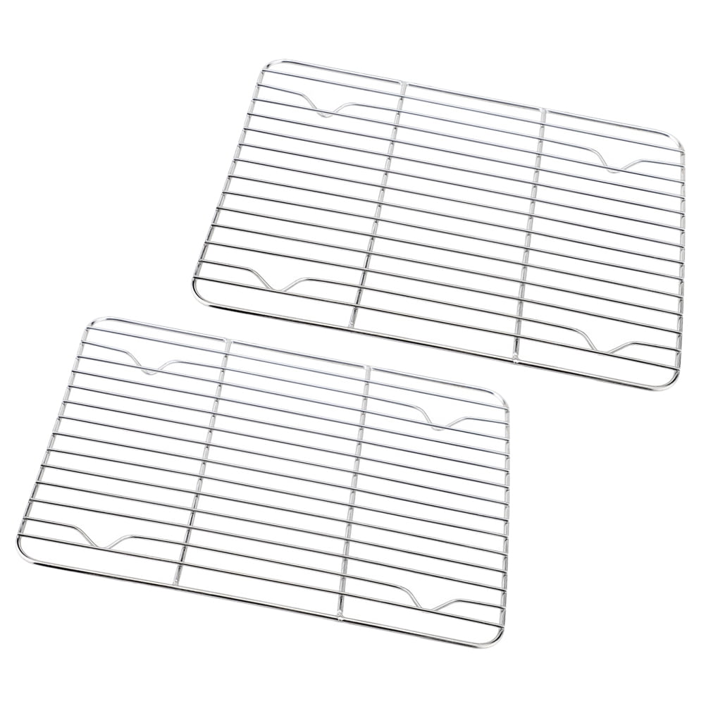 Roasting Pan Cooling Rack Pizza Cookie Racks Wire for Baking Bacon Oven