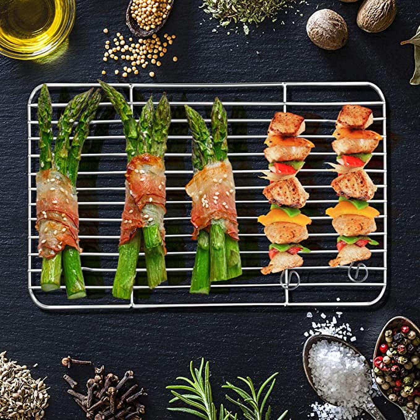 No Rust Roasting Rack Roasting Rack Cooling Rack Stainless Steel Cooling Rack Baking Rack ...
