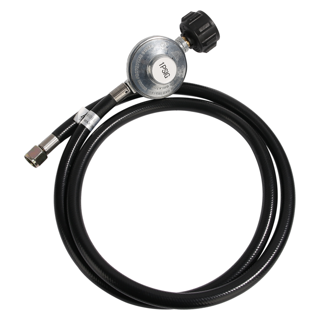 Roastove 5 Feet Propane Regulator and Hose,Universal Grill Regulator