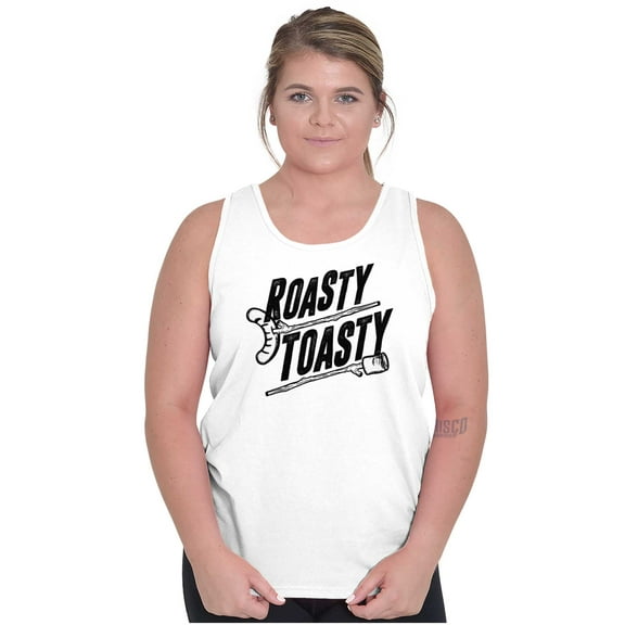 Roasty Toasty Outdoor Camping Nature Tank Top T Shirts Men Women Brisco Brands S