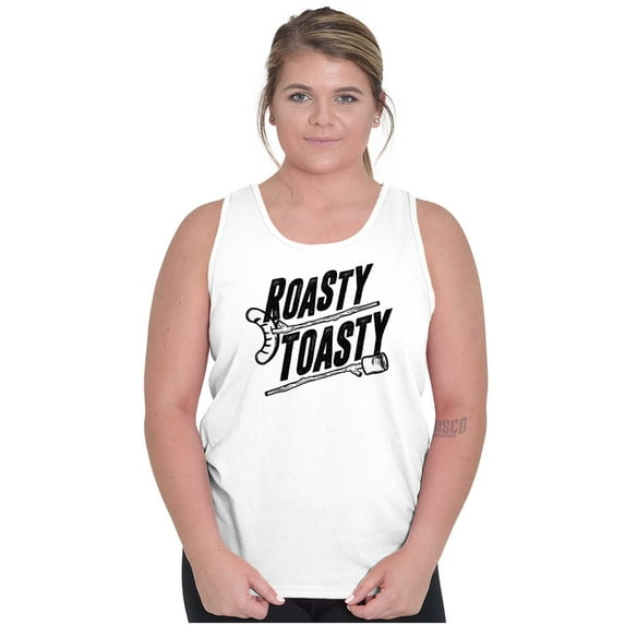 Roasty Toasty Outdoor Camping Nature Tank Top T Shirts Men Women Brisco Brands S