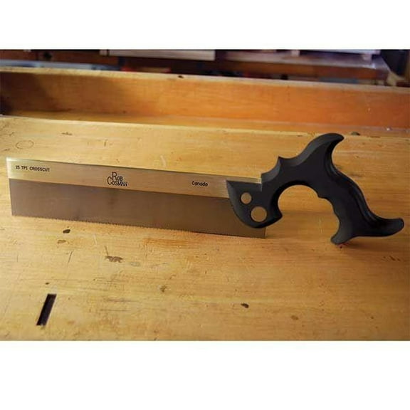 Rob Cosman's Professional Crosscut Joinery Saw Black Resin