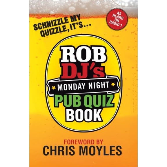 Pre-Owned Rob DJ's Monday Night Pub Quiz Book Paperback