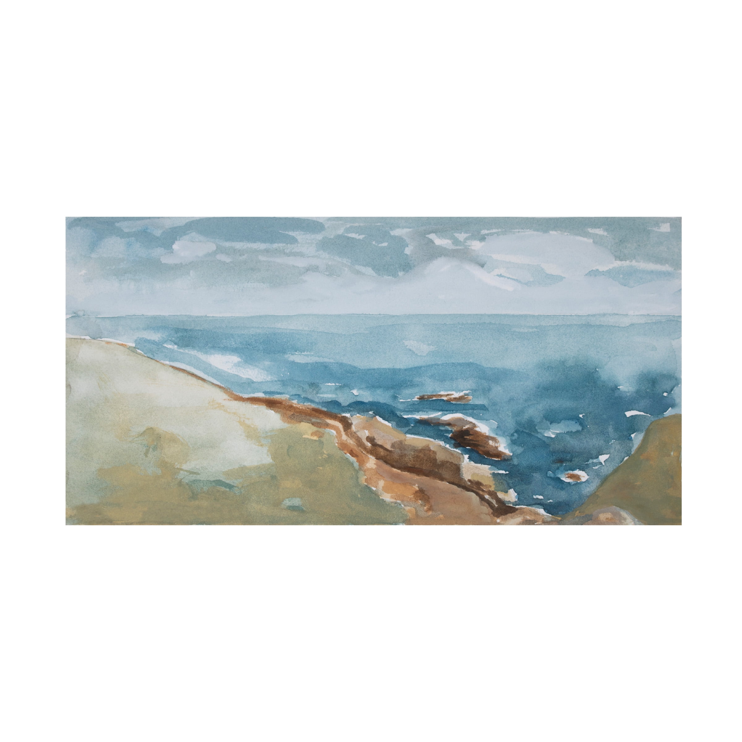 Rob Delamater 'Cliffs of Sonoma' Canvas Art