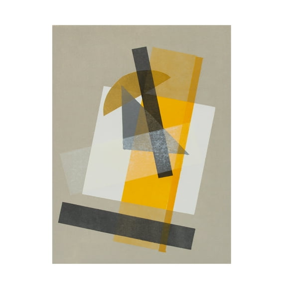 Rob Delamater 'Homage to Bauhaus III' Canvas Art