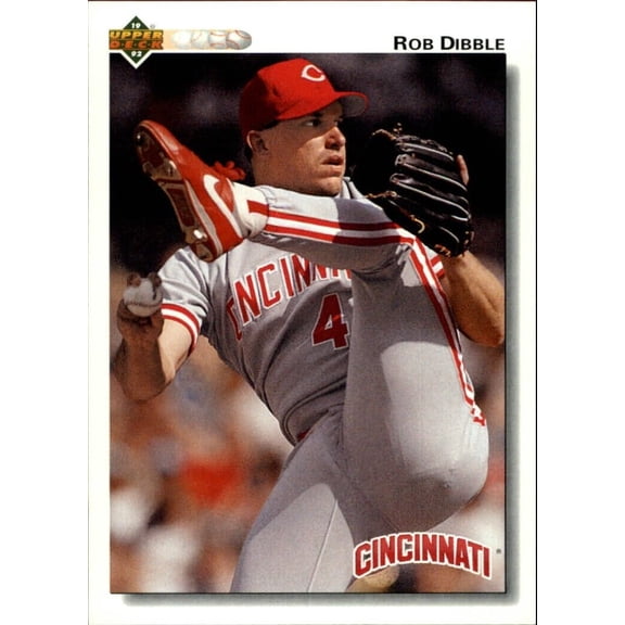 Rob Dibble 1992 Upper Deck MLB #142 Baseball Card Cincinnati Reds