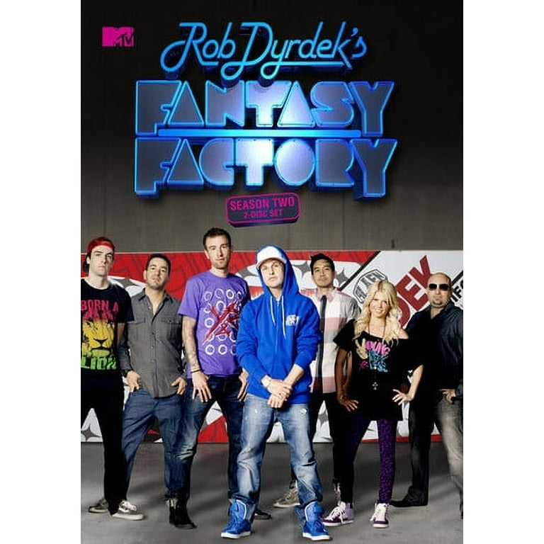 Rob Dyrdek s Fantasy Factory Season 2 DVD MTV Mod Drama Walmart