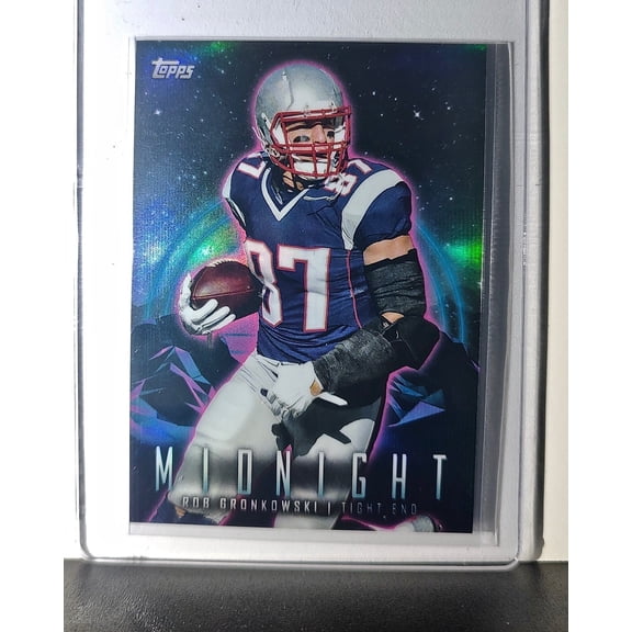 Rob Gronkowski 2023 Topps Midnight NFL #331 Card New England Patriots