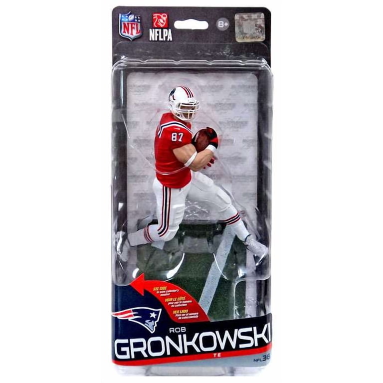 Rob Gronkowski Action Figure Red Jersey, White Pants NFL - Walmart.com