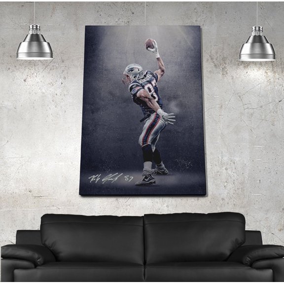 Rob Gronkowski Poster or Wrapped Canvas