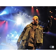 Rob Halford Autographed 11x14 Photo Judas Priest Beckett BAS QR #AE31753