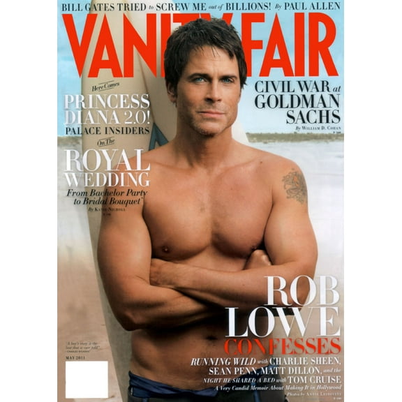 Rob Lowe Vanity Fair Cover Mini Poster 11inx17in 11x17 poster