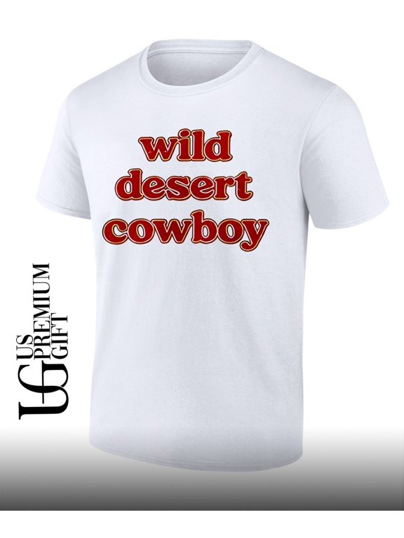 Rob Rausch Wild Desert Cowboy Graphic T-Shirt
