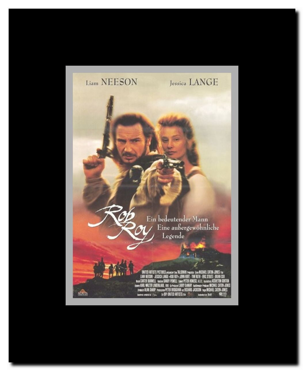 Rob Roy Framed Movie Poster