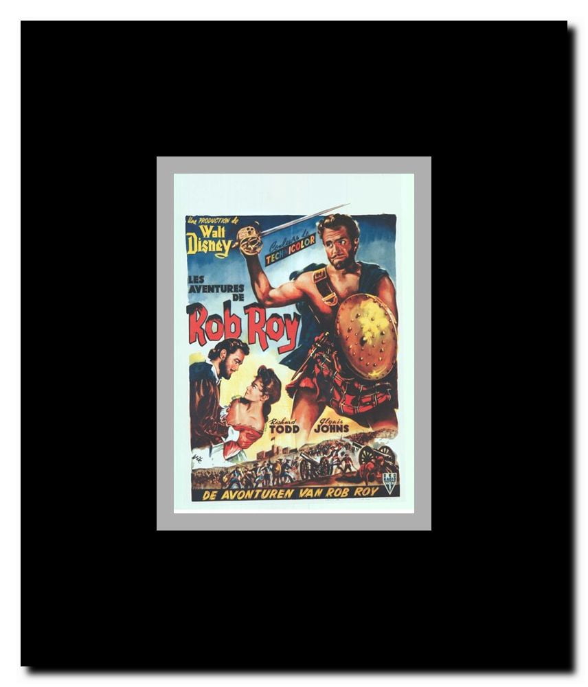Rob Roy the Highland Rogue Framed Movie Poster