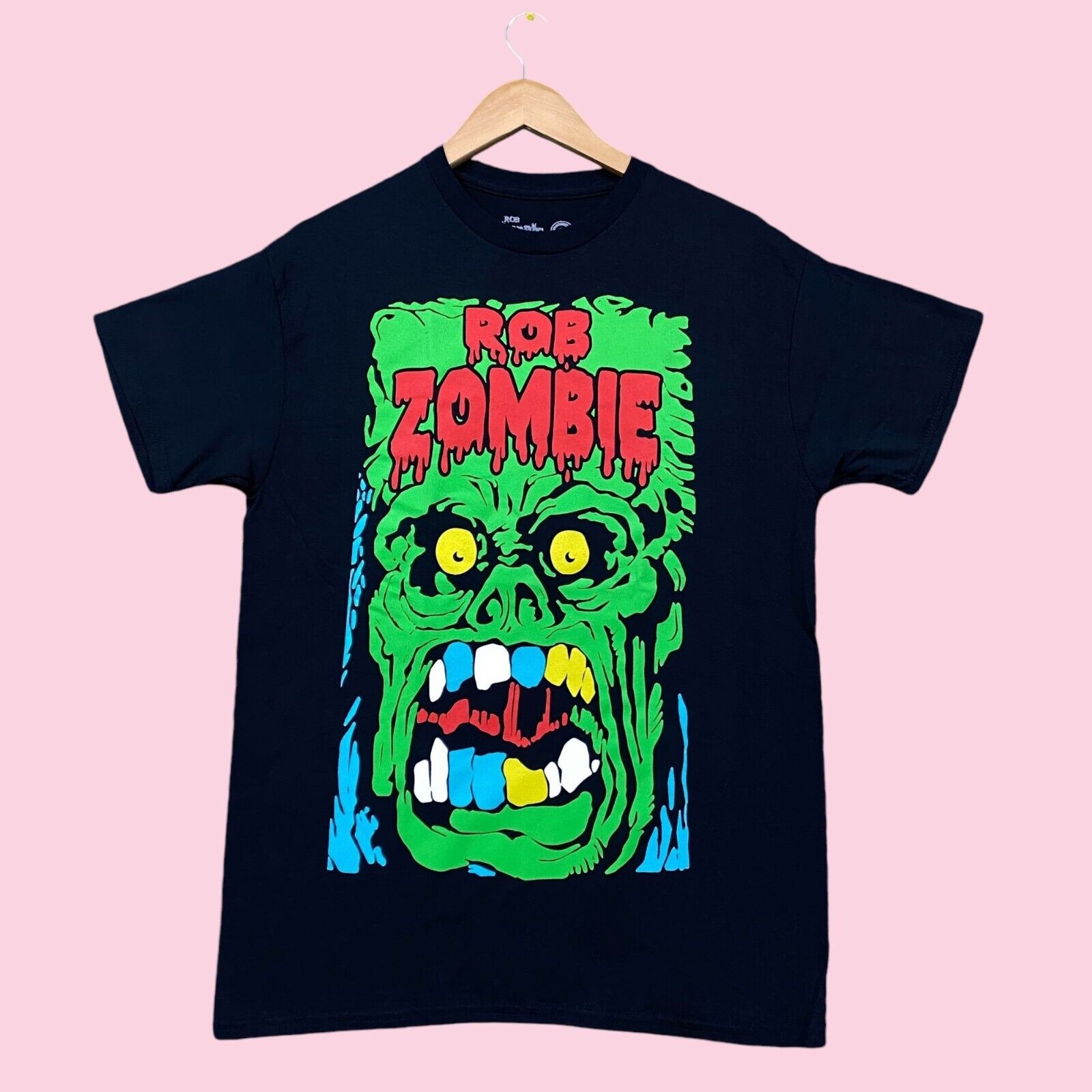 Rob Zombie Frankenstein Monster Heavy Metal Tee M