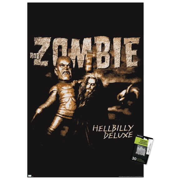 Rob Zombie - Hellbilly Deluxe Wall Poster with Push Pins, 22.375" x 34"