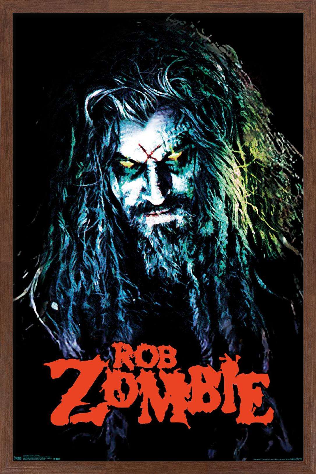 Rob Zombie - Hellbilly Wall Poster, 14.725" x 22.375", Framed
