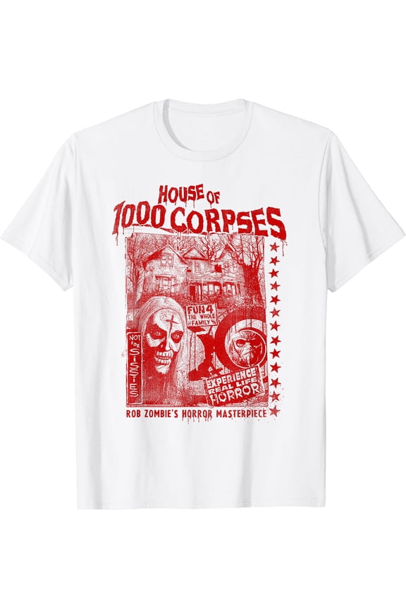 Rob Zombie Hi-Con Corpses On White Unisex S-5XL T-Shirt, Unisex T-Shirt