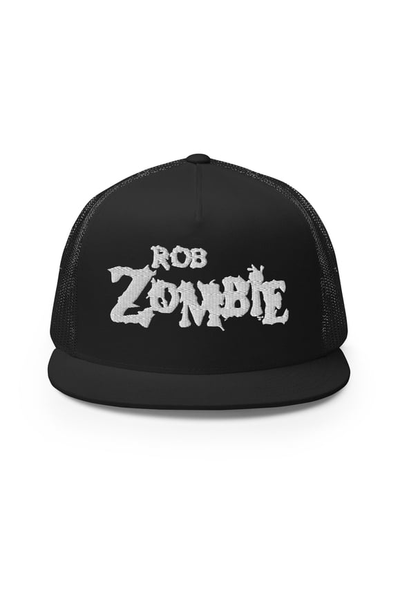 Rob Zombie - Logo Flat Brim Trucker Hat